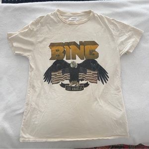 Anine Bing Vintage Eagle Tee